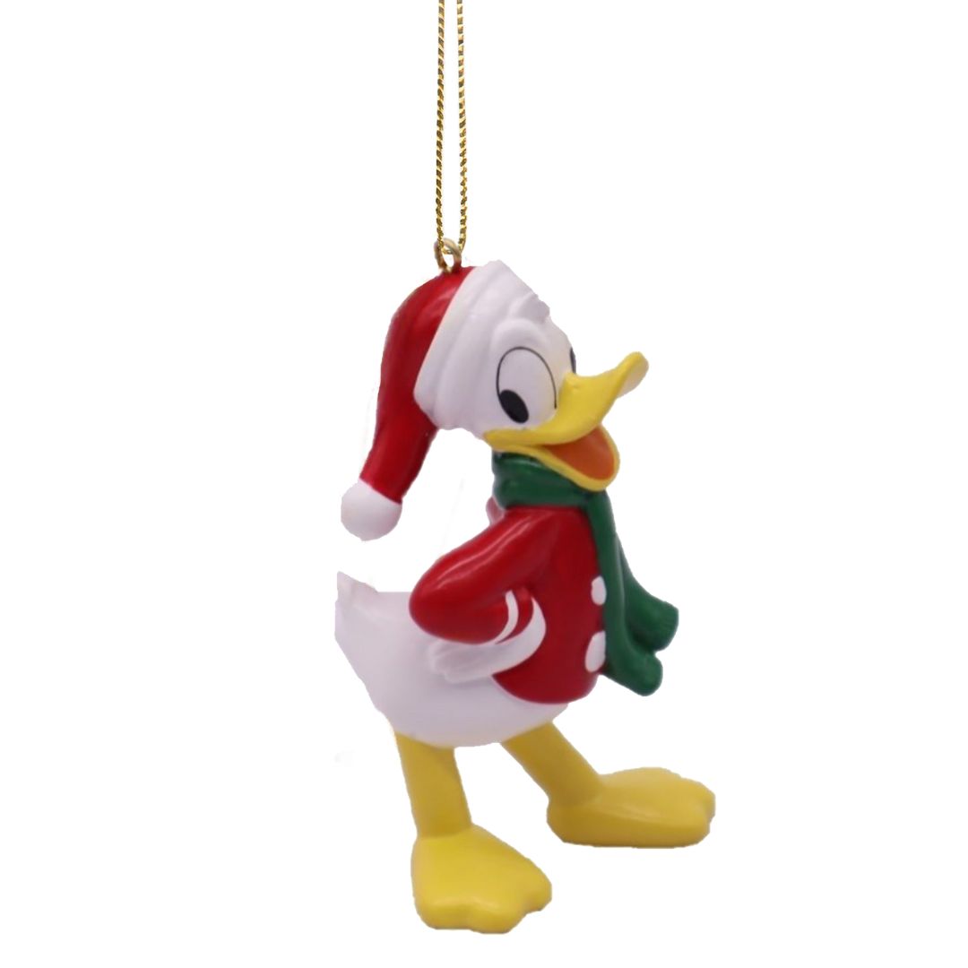 Julekule Disney. Donald Duck figur. Juletrepynt