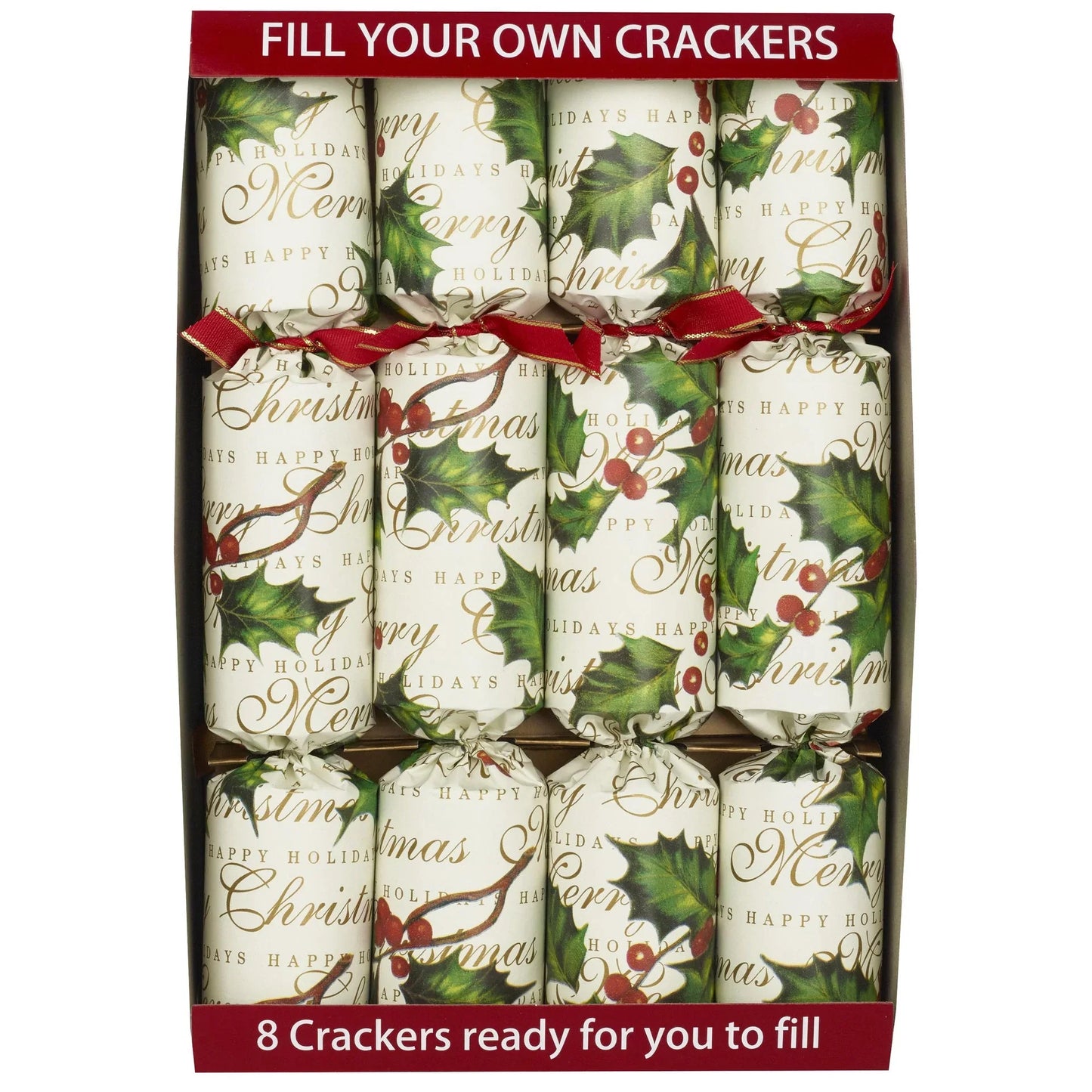 Fyll din smellbonbon - bows & berries - Juletrepynt.no