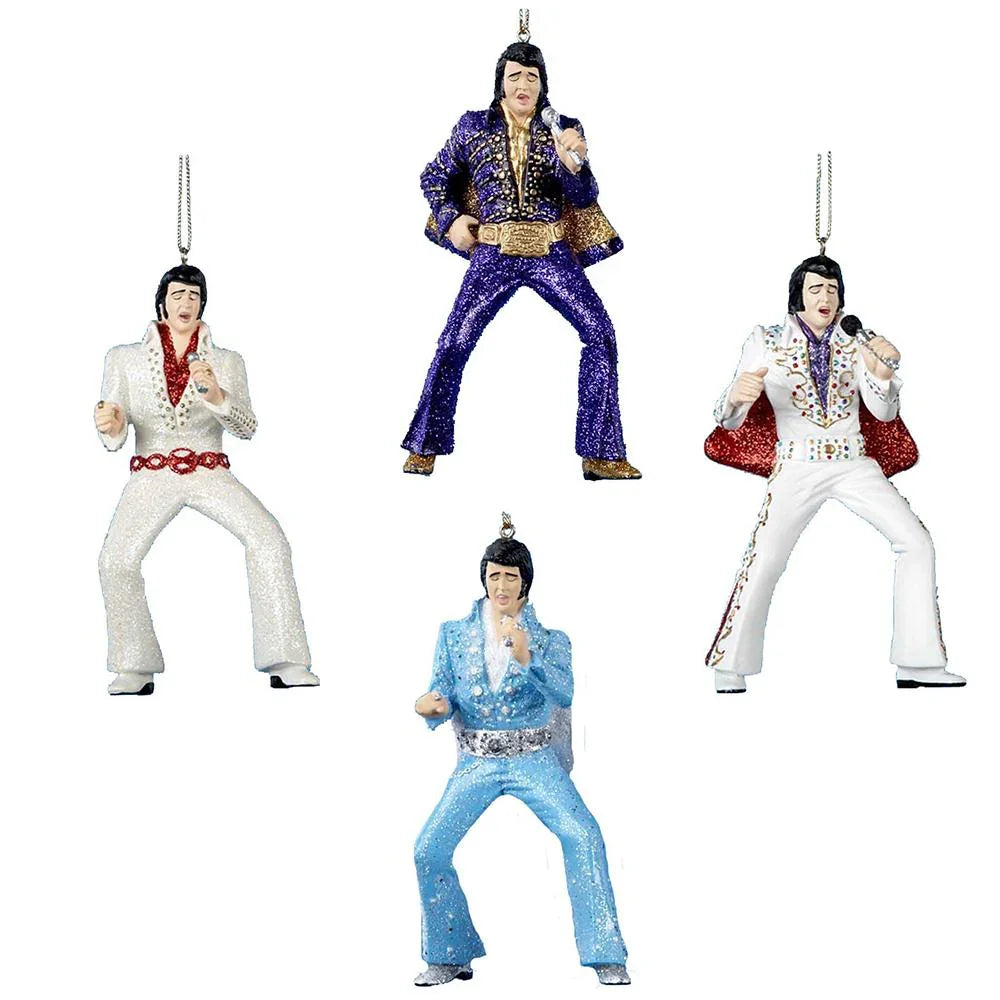 11,5 cm Elvis juletrepynt - 1 stk surprise-figur - Juletrepynt.no