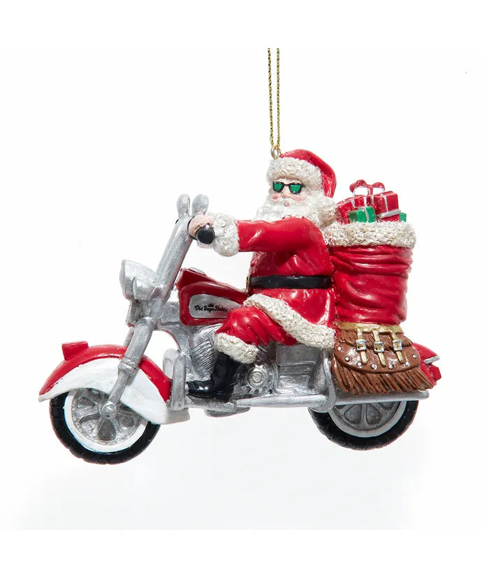 Julenissen på motorsykkel - Julekule