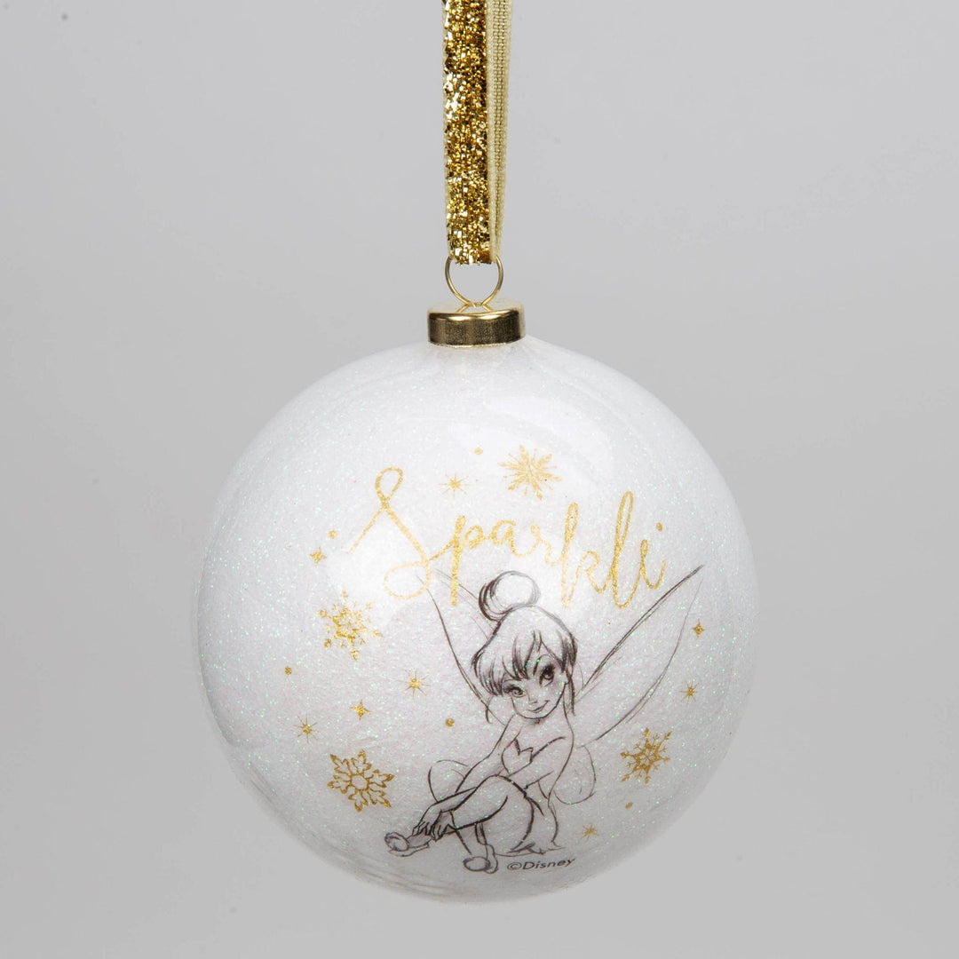 julekuler Disney julekule m/glitter, Tingeling (8cm )