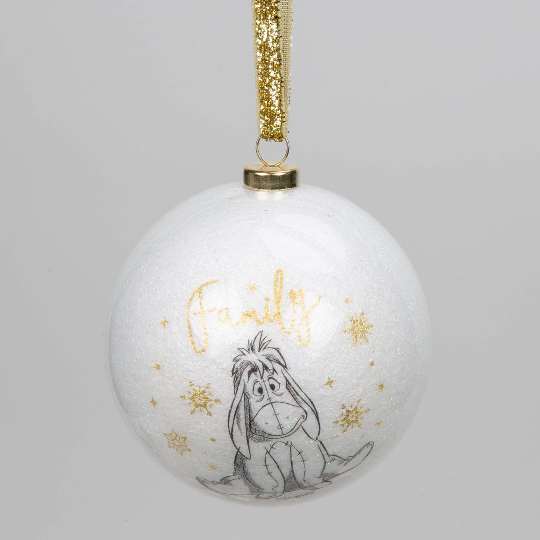 julekuler Disney julekule m/glitter, Tussi (8cm )
