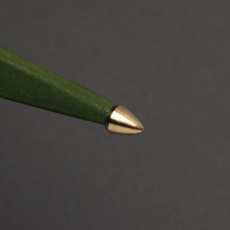 Julelys Adventstjerne grønn og gull, 60 cm