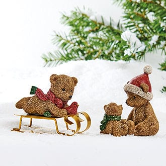 Julepynt Julebamse, 1 stk (9 cm)