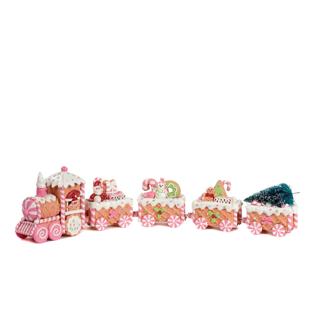Julepynt Juletog - pepperkake (56 cm)