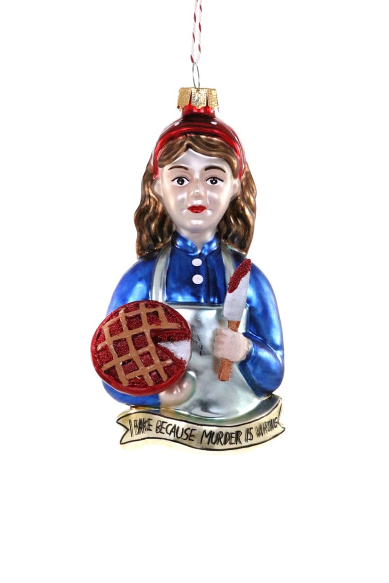 juletrepynt Bak fordi mord er feil (13 cm)