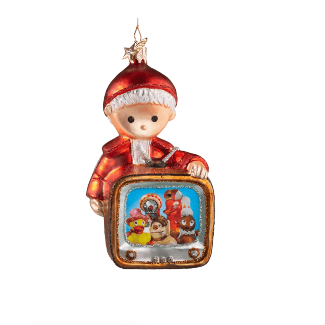 Jon Blund juletrepynt - tv - Juletrepynt.no