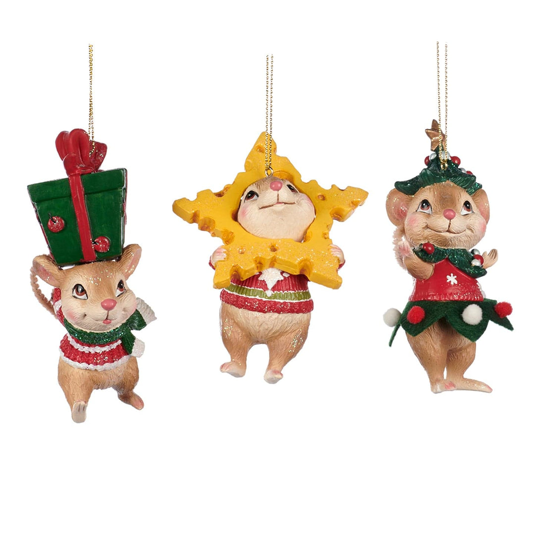 juletrepynt Julemus, 1 stk (10 cm)