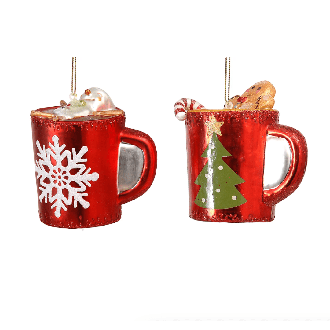 juletrepynt Kopi av Lave pepperkakehus (7,5 cm)