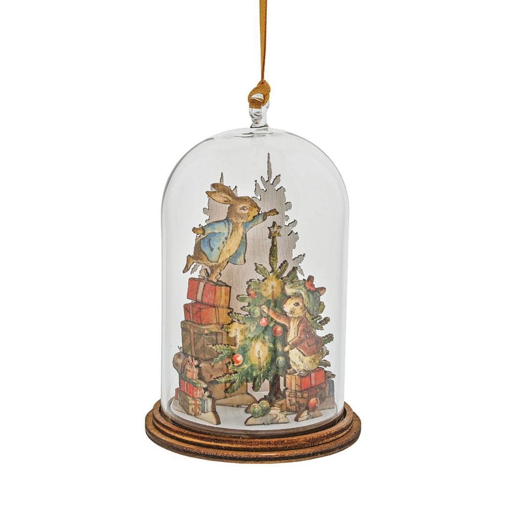 juletrepynt Petter kanin jul (9cm )