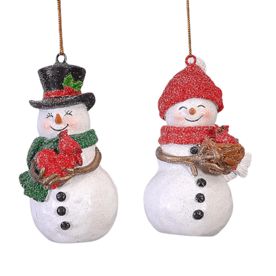 juletrepynt Snømann (12 cm)