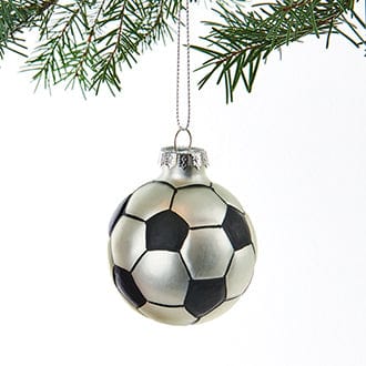 juletrepynt Fotball, 6cm