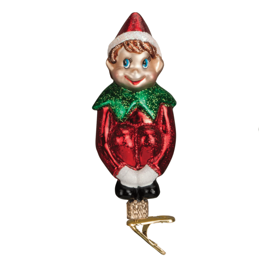 juletrepynt Julenissens hjelper m/klype (10cm)