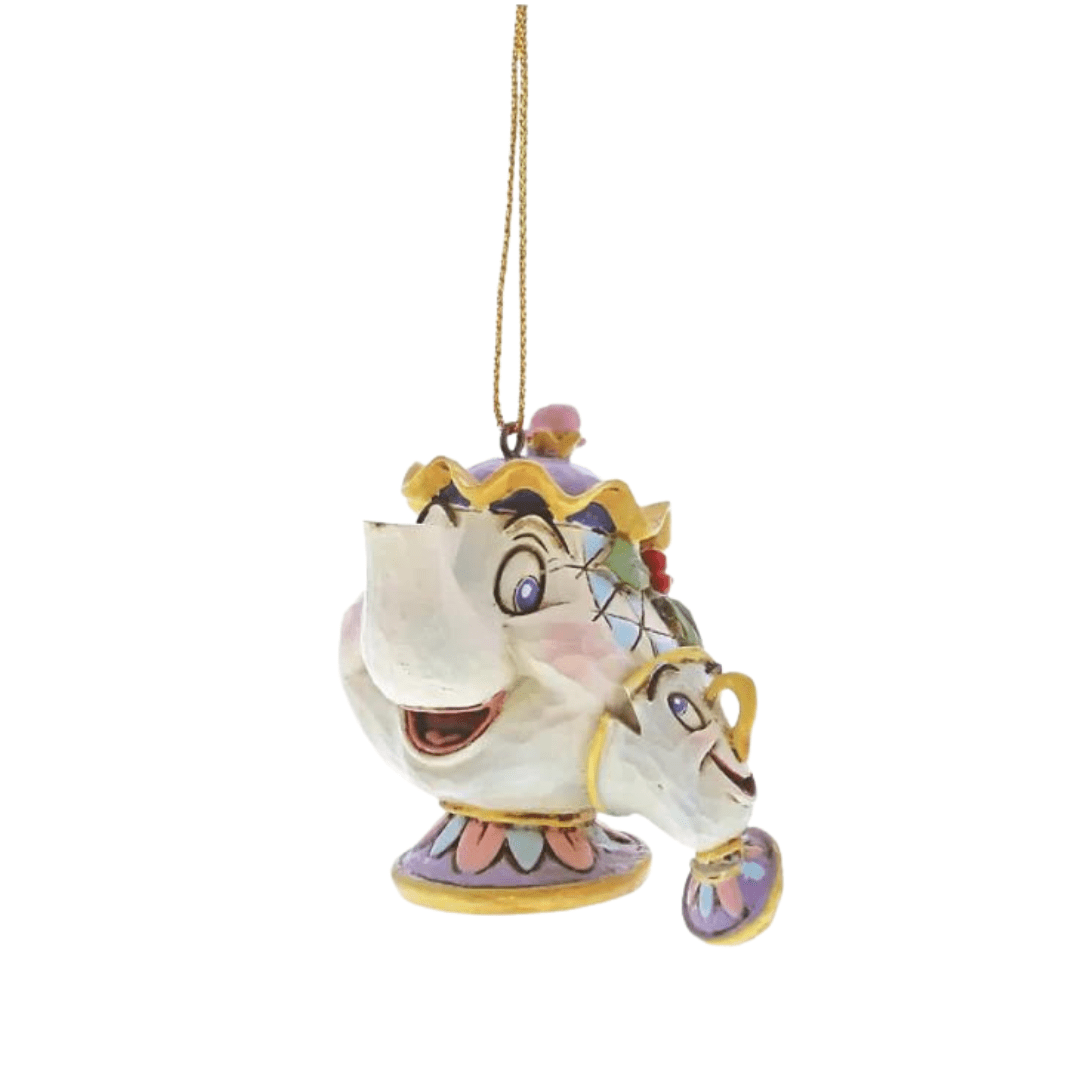 Juletrepynt Mrs. Potts Og Chip (6,5 cm)