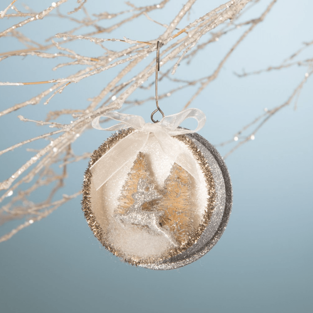 Sølv julepynt - Juletrepynt.no