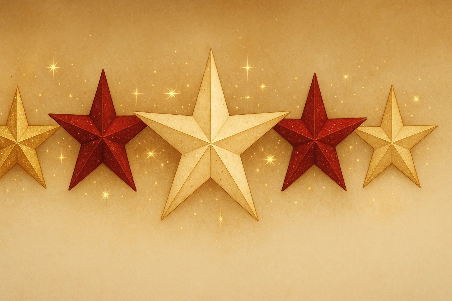 Stjerner - Juletrepynt.no