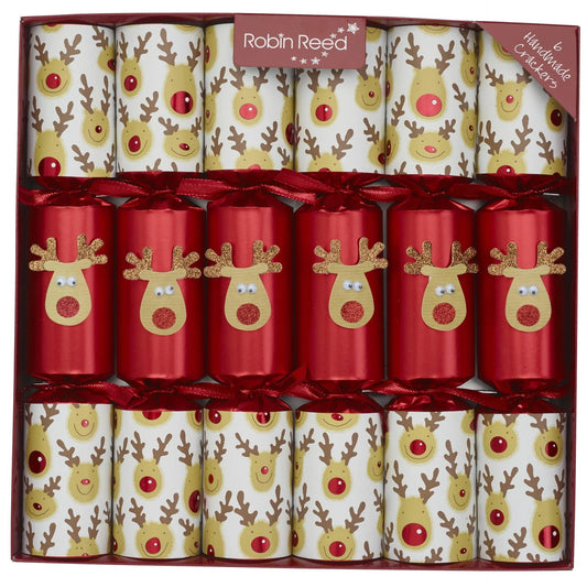 Kappløp reinsdyr smellbonbon - Juletrepynt.no