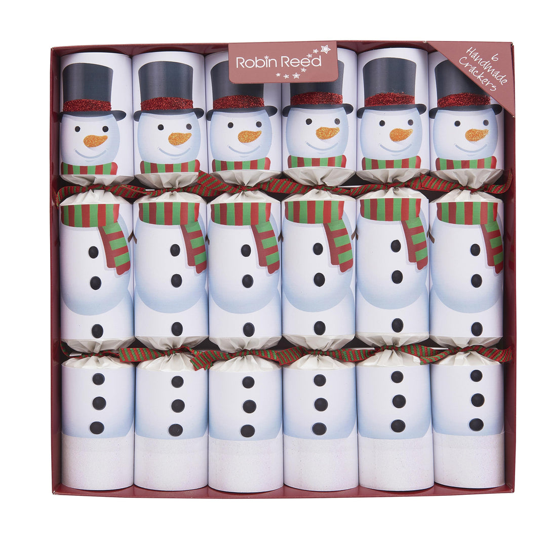 Snømann smellbonbon - kappløp - Store smellbonbon