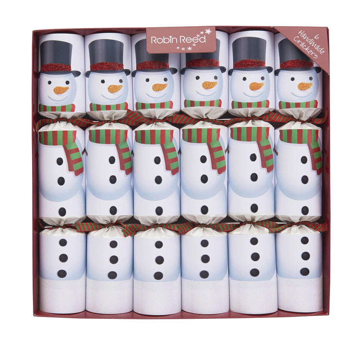 Snømann smellbonbon - kappløp - Store smellbonbon