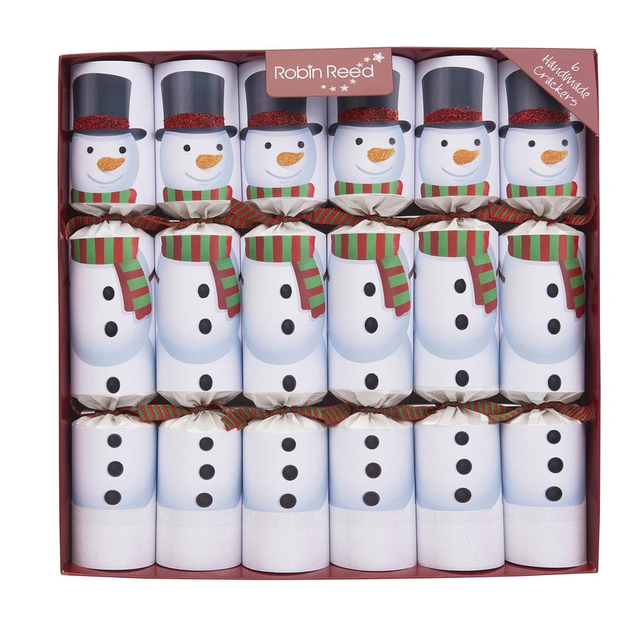 Snømann smellbonbon - kappløp - Store smellbonbon