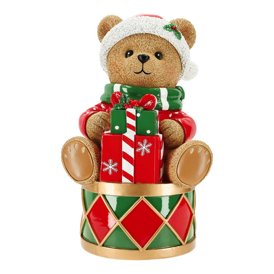 Bamse tromme julepynt