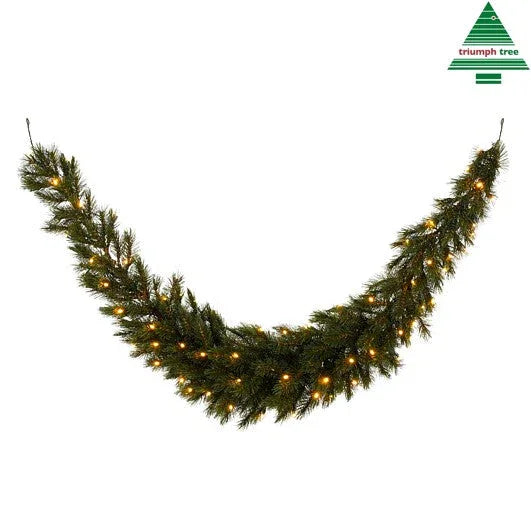 Girlanderbue med LED-lys - 180cm - Juletrepynt.no