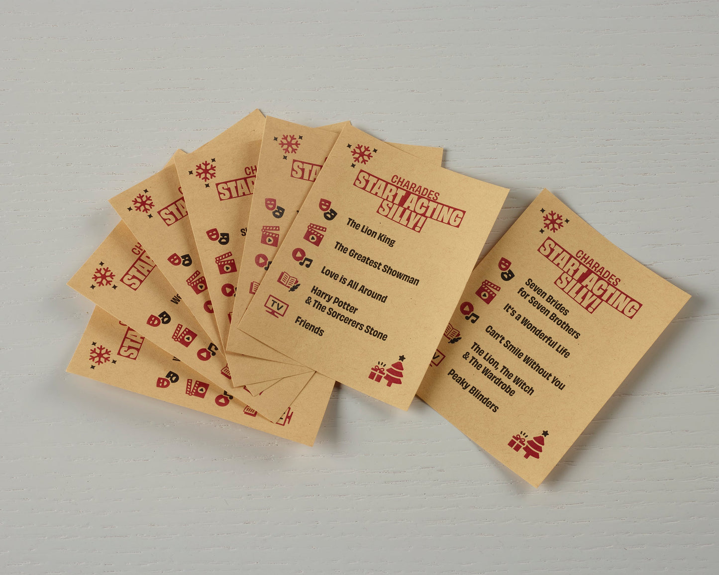 Smellbonbon til juletre eller kransekake - nøtteknekker - 8 stk