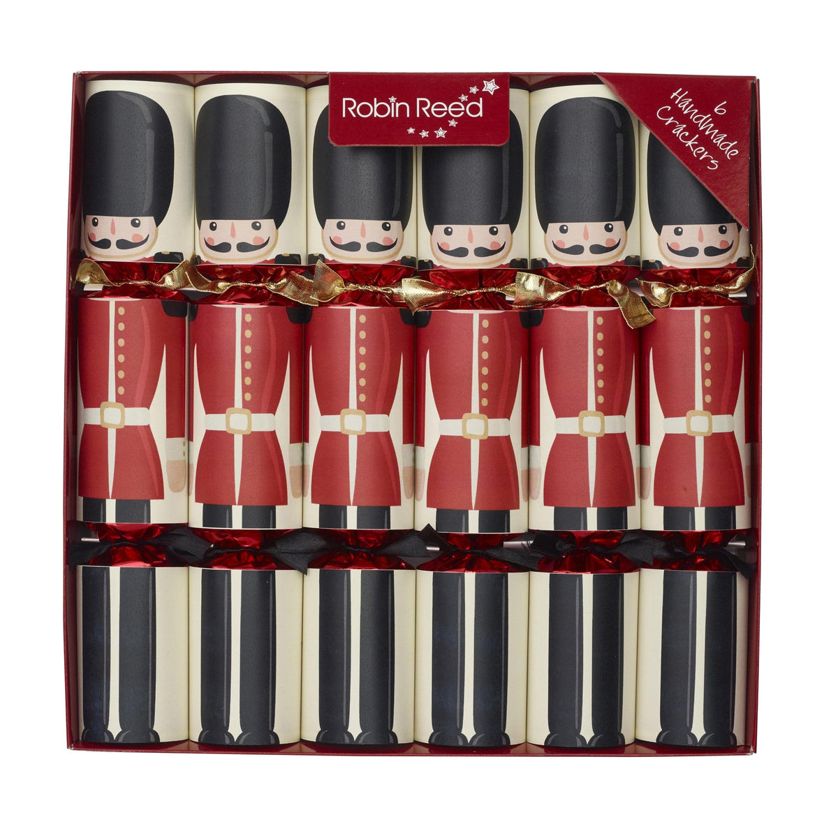 Smellbonbon - Tradisjonelt britisk design - 6 stk 30cm - Juletrepynt.no