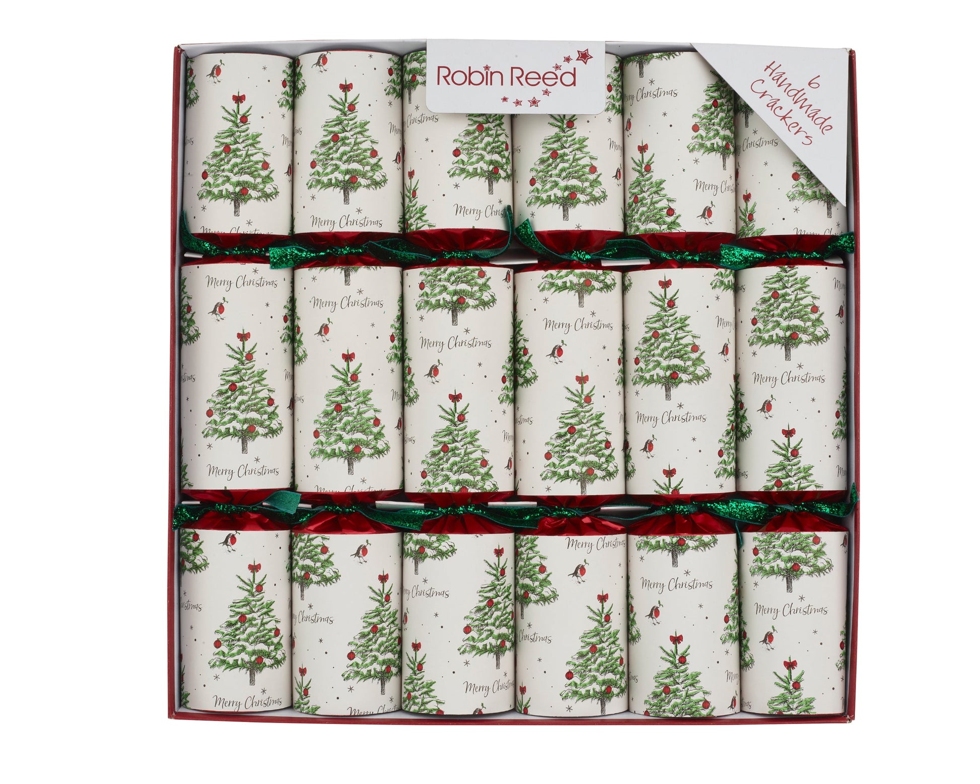 Smellbonbon stor med juletredesign. Christmas Tree smellbonbon med klassisk juletredesign