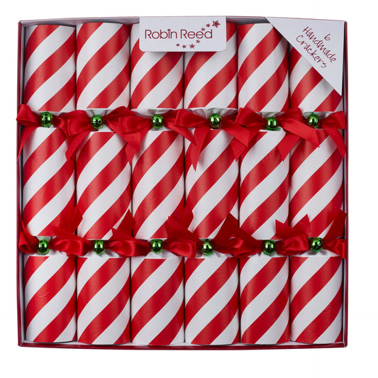 Candy Cane Jingle bell smellbonbon - 6x30 cm - Julelysbutikken.no