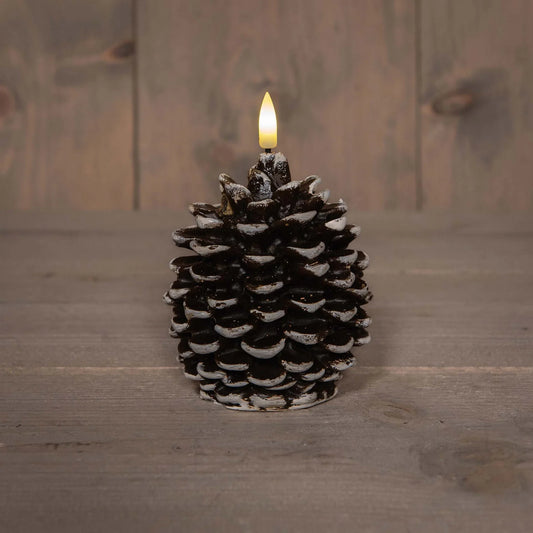 LED-lykt formet som kongle - 10.5x12.5 - Juletrepynt.no