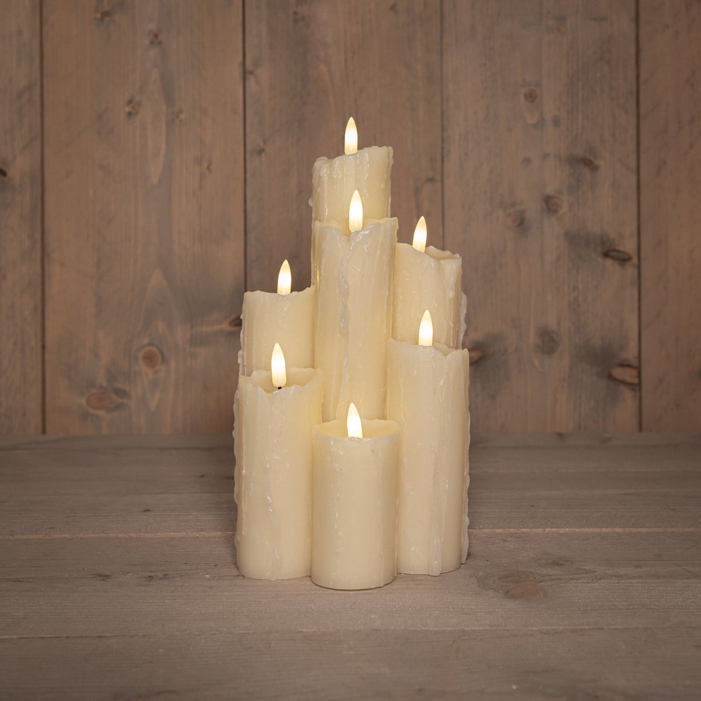 Flere voks kubbelys LED