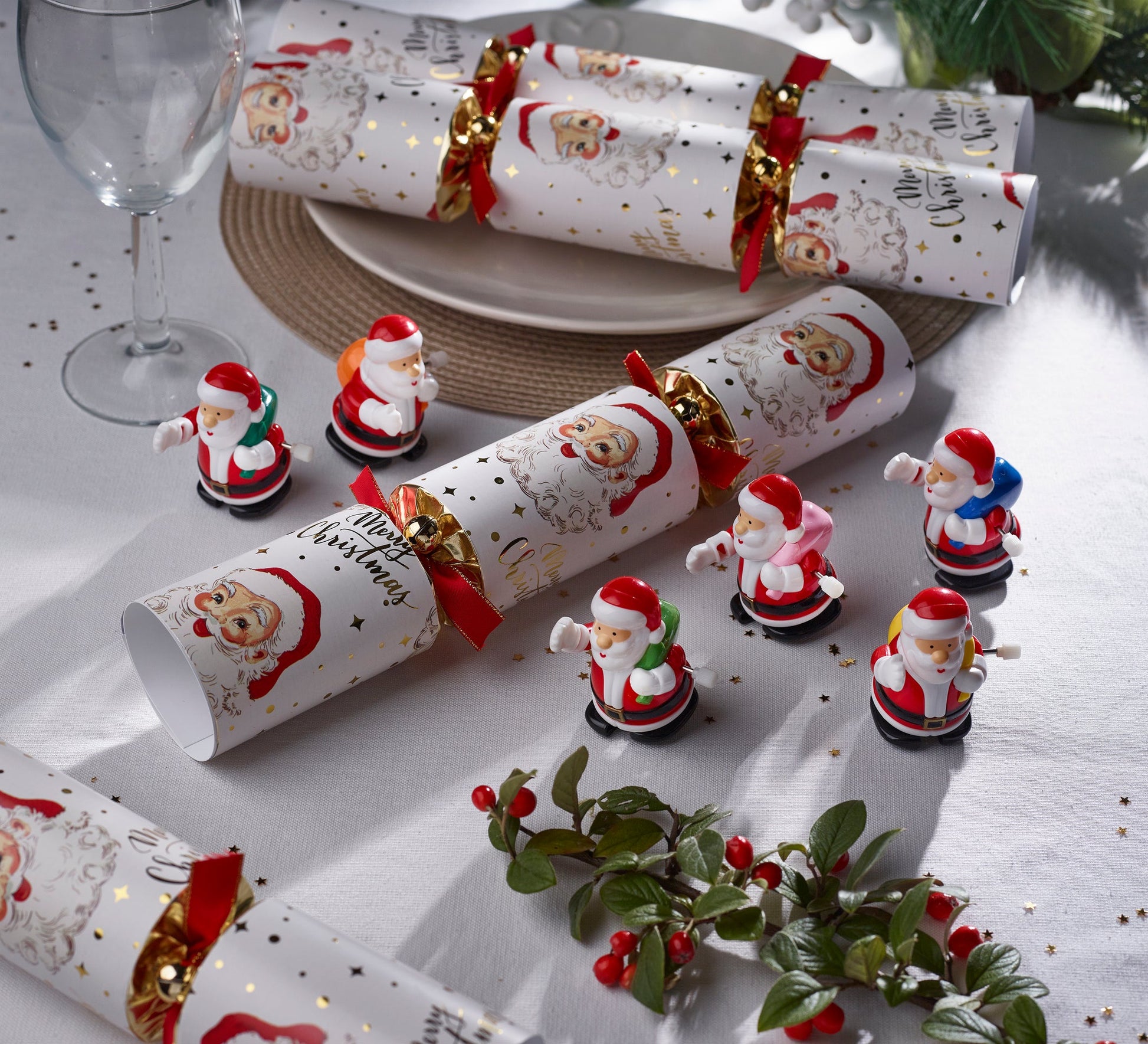 Store smellbonbon med julemotiv