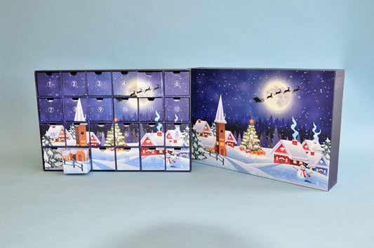 Adventskalender - 24 luker du fyller selv - Julelysbutikken.no