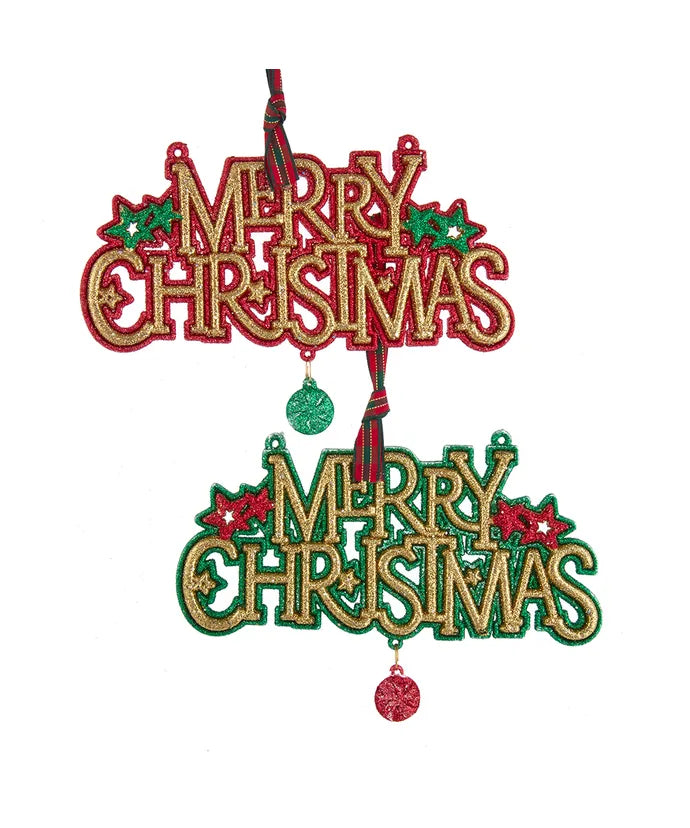 Merry Christmas juletrepynt. Julepynt fra amerika. USA