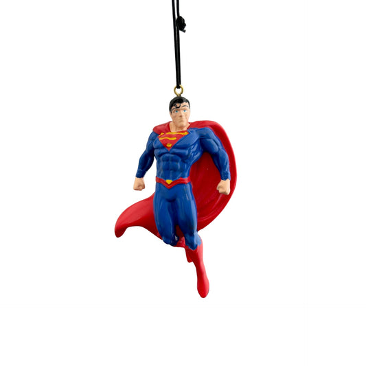 Superman julekule 10 cm - 3D figur - Julelysbutikken.no