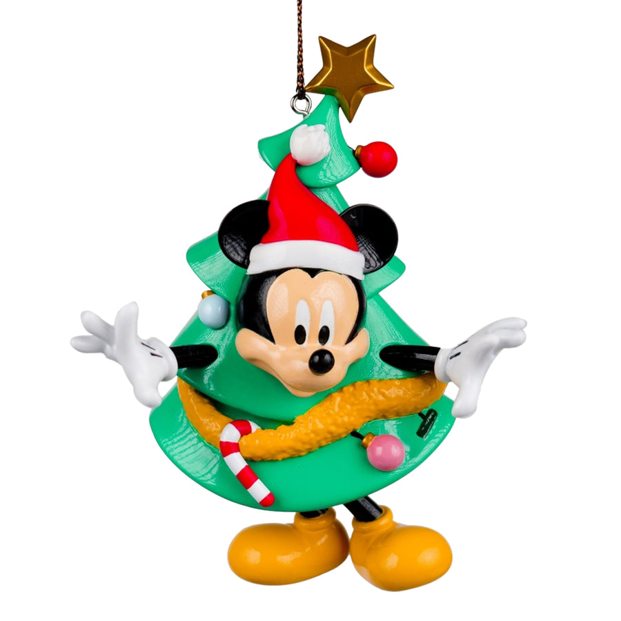Mikke pynter juletre - julekule Disney