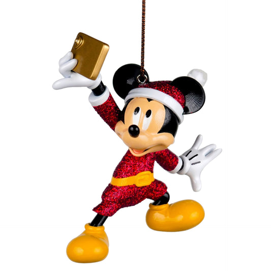 Mikke tar selfie - Julekule fra Disney - Julelysbutikken.no