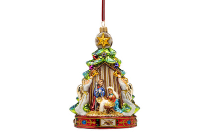 jesuskrybbe juletrepynt