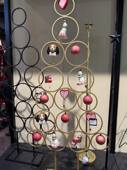 Juletreformet dekorstativ 117 cm - til din favorittpynt