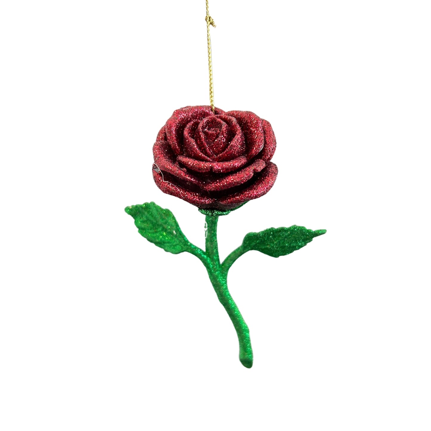 Rose burgunder rød julepynt