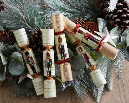 Smellbonbon nøtteknekker - mini - kransekake pynt juletre