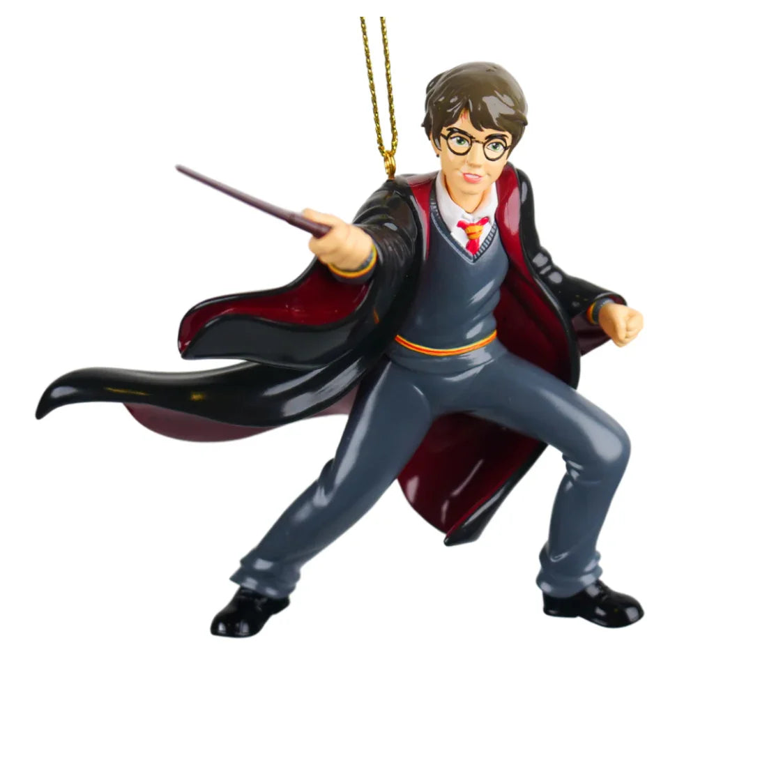 Sett med Harry Potter juletrepynt - Harry, Hermine og Ronny - Juletrepynt.no