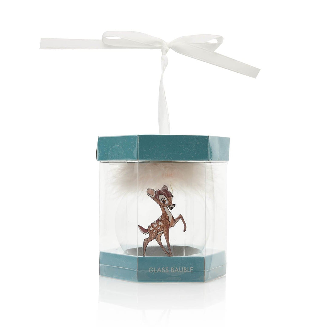 julekuler Disney julekule, Bambi med fjær (8cm)