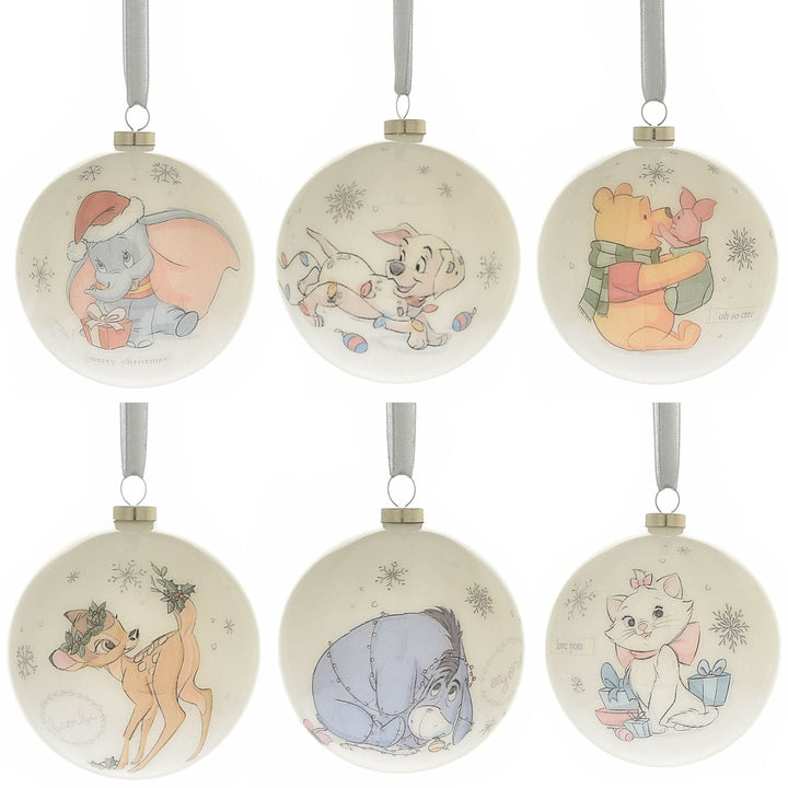julekuler Disney julekuler, 6 stk (8cm)