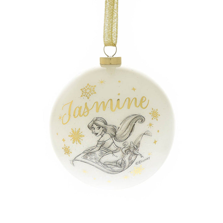 julekuler Disney julekuler m/glitter, Prinsesser 12 stk (8cm)