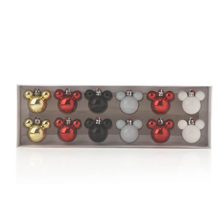 julekuler Disney julekuler - Mini Mikke Mus 12 stk (4 cm)