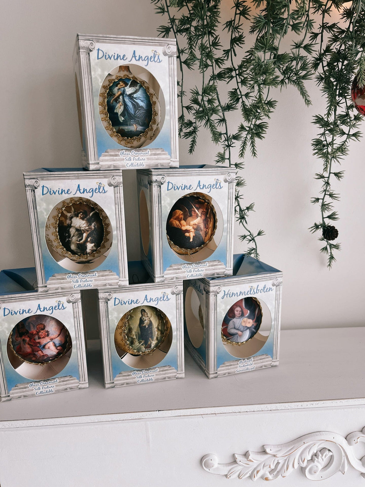 julekuler Julekuler med silkebilder (8cm)