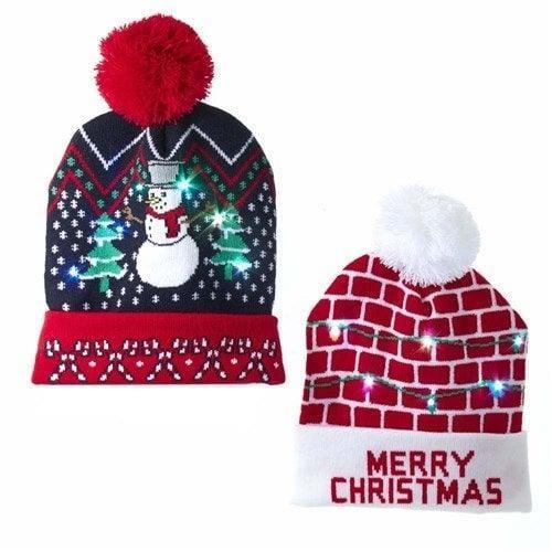 Juleluer med ledlys - Juletrepynt.no