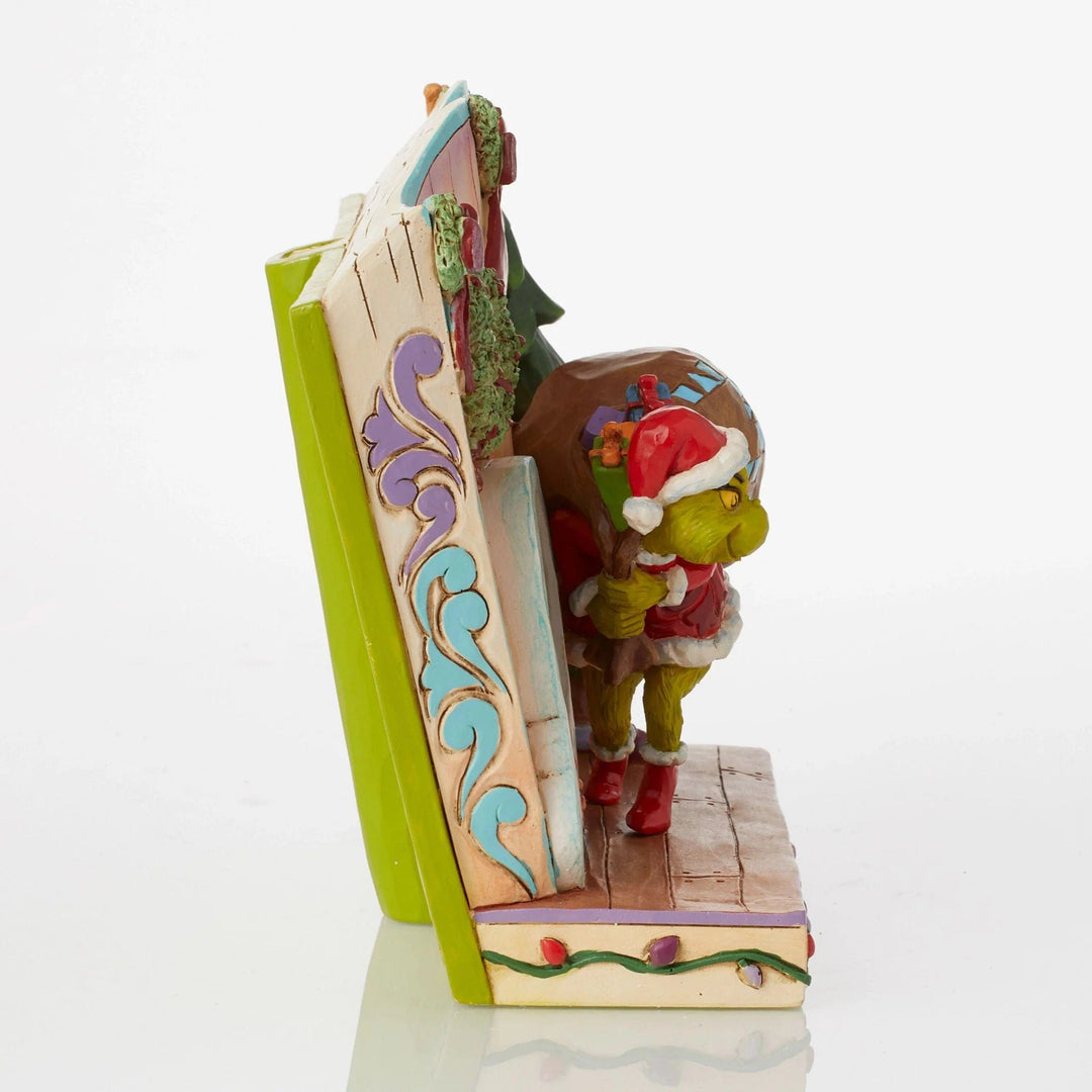 Julepynt Grinch bok, julepynt (16 cm)